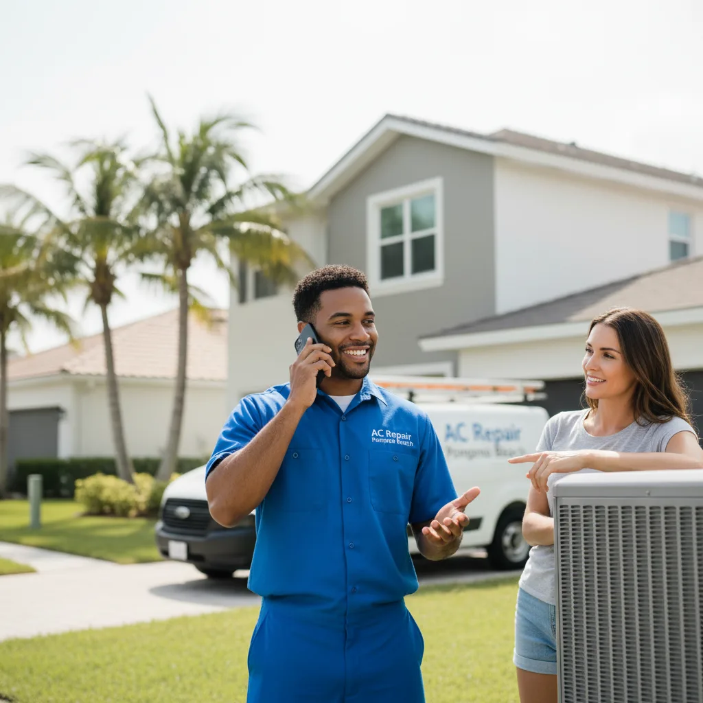 AC Repair Pompano Beach customer support in Pine Beach